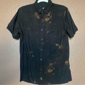 Black and Brown Resort Shirt Men’s Hollister
